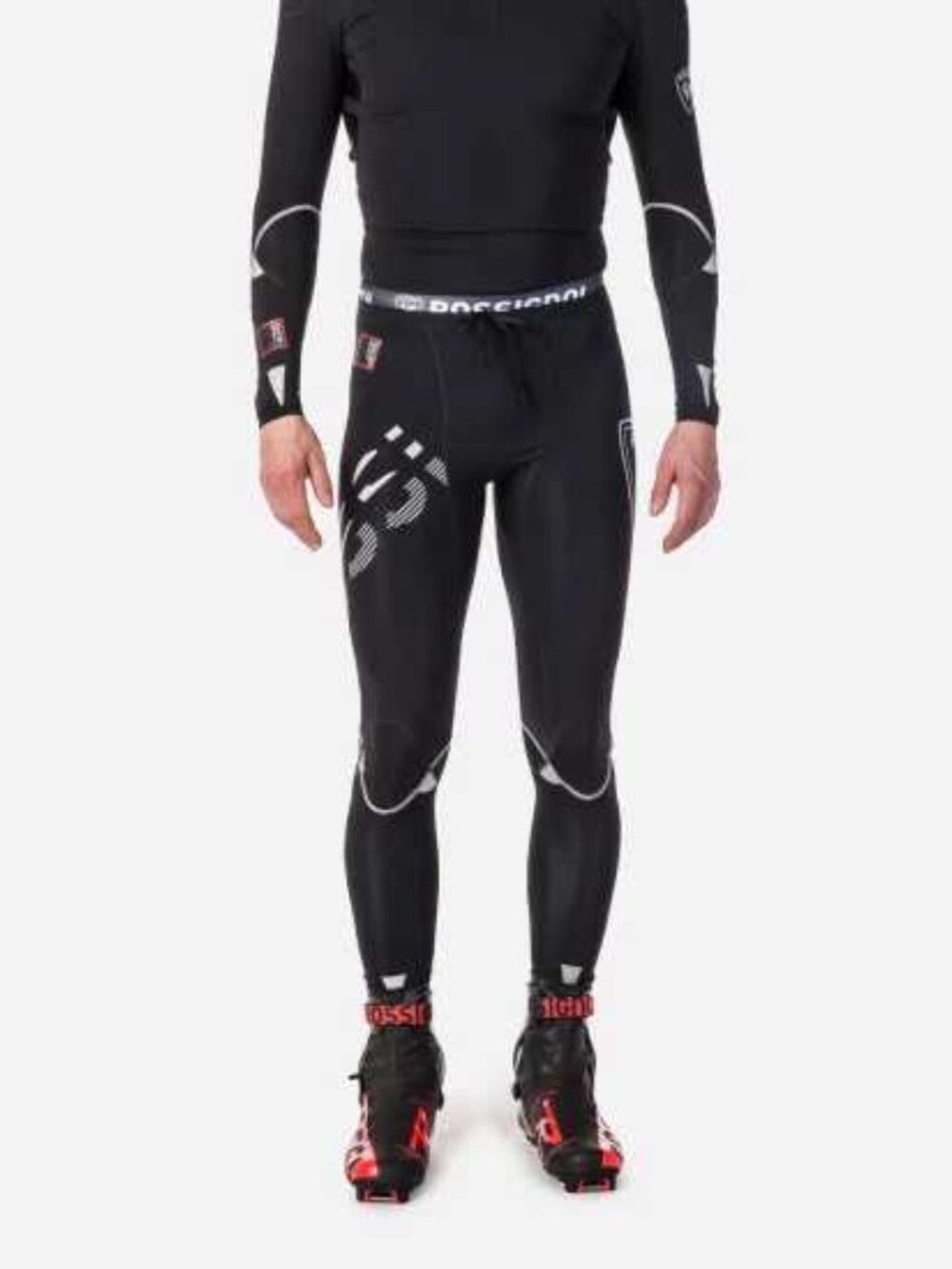 Men’s Rossignol Infini Compression Race Tights Cross Country Ski Apparel, Size S